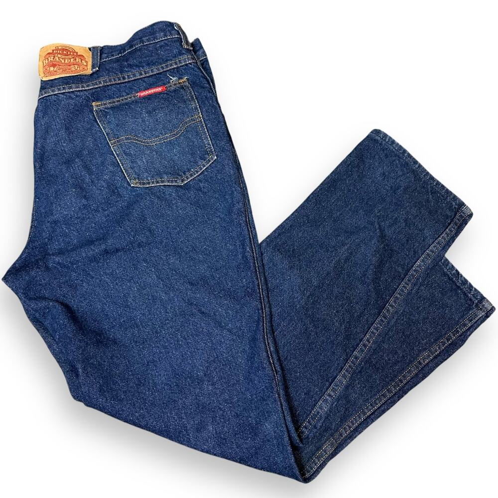 Vintage Dickies Branders Jeans Gorpcore Utility Workwear Normcore 38x30